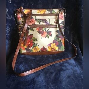 Dana Buchman Floral Crossbody Bag